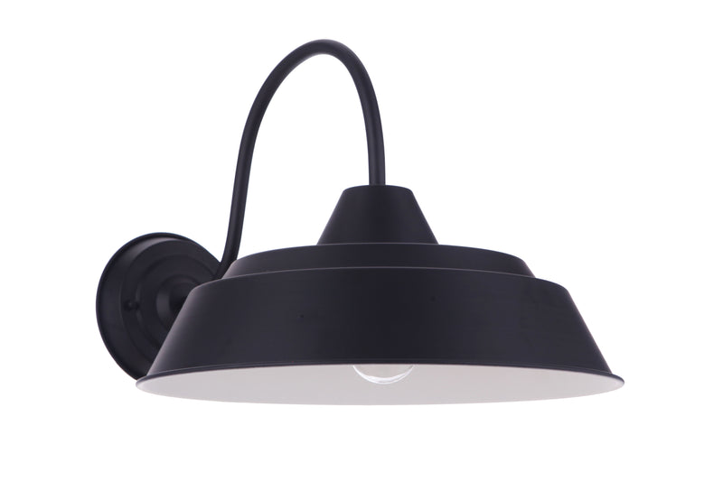 Craftmade ZA5524-MN Landmark 1 Light 15" Outdoor Wall Lantern -Midnight