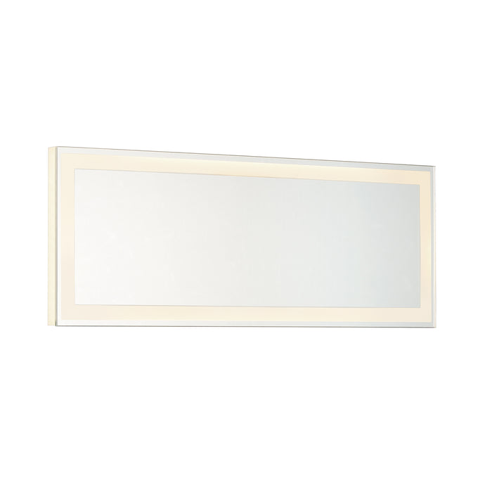 Minka Lavery Vanity 18" Rectangle LED Mirror-White