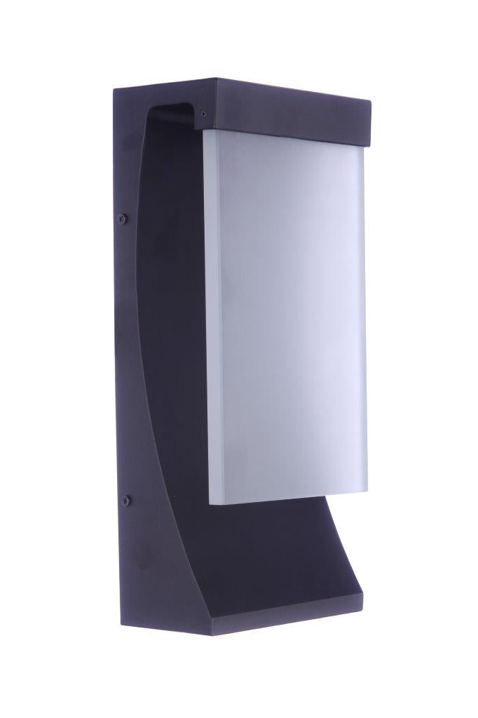 Craftmade ZA5814-MN-LED Vault 1 Light 15" LED Outdoor Wall Lantern -Midnight