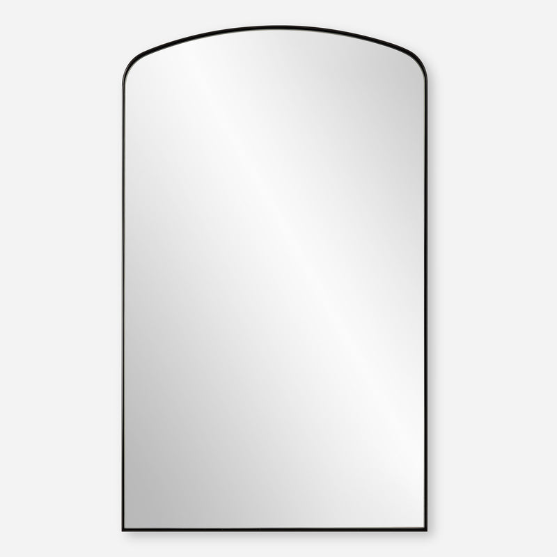 Uttermost Tordera Black Arch Mirror - ALCOVE LIGHTING