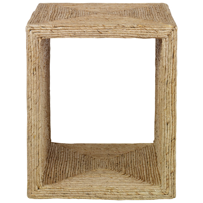 Uttermost Rora Coastal Woven Side Table