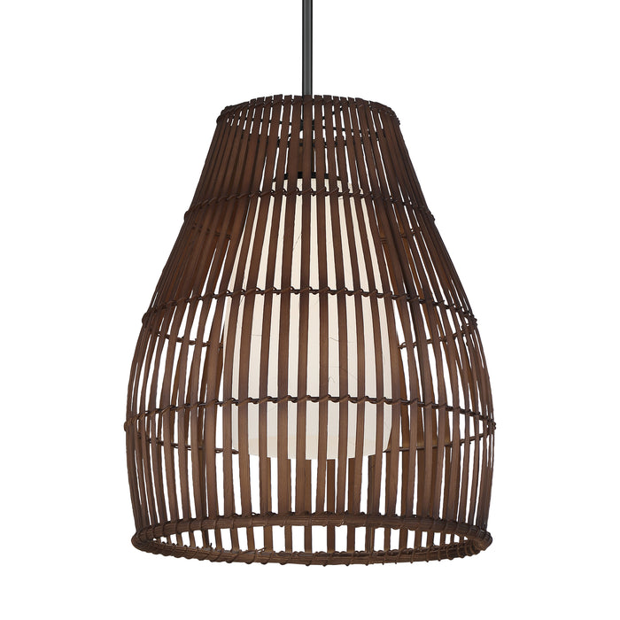 Minka Lavery Brentwood Shore 1 Light Pendant-Coal