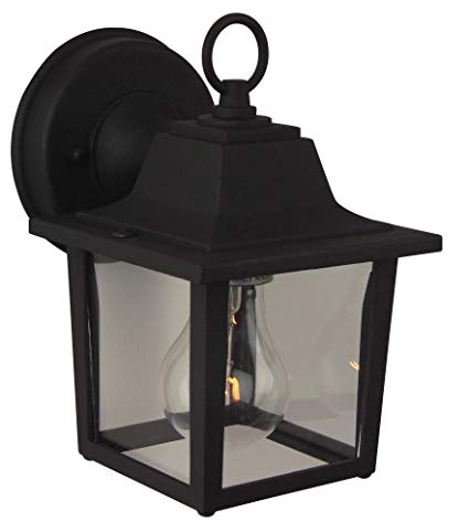 Craftmade Z190-TB Coach Lights Cast 1 Light Small Outdoor Wall Lantern -Textured Black