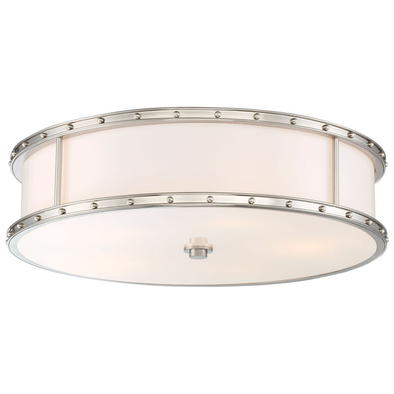 Minka Lavery 20.25" LED Flush Mount-Brushed Nickel - ALCOVE LIGHTING