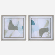 Uttermost Mist Shapes Framed Prints, Set/2 - ALCOVE LIGHTING