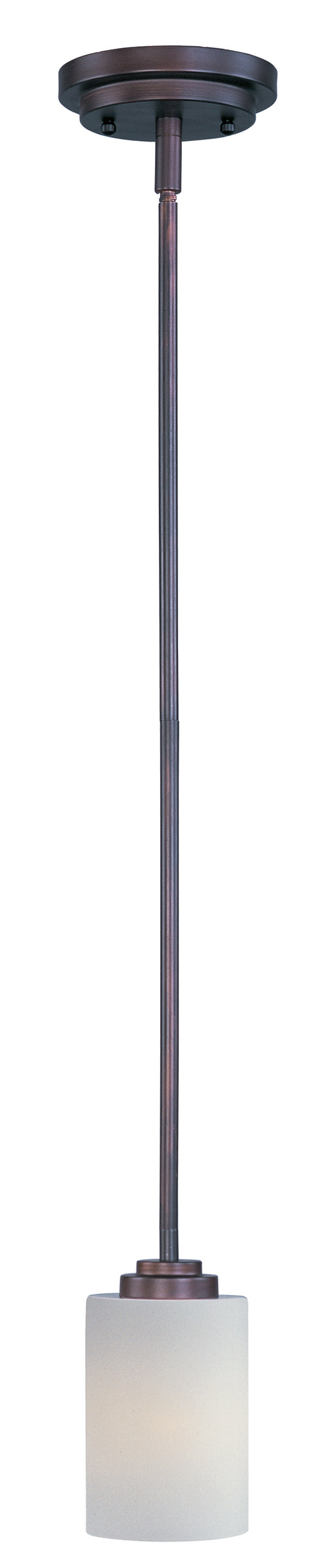 Maxim 90030SWOI Deven 1 Light Mini Pendant | Oil Rubbed Bronze