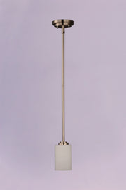 Maxim 90030SWSN Deven 1 Light Mini Pendant | Satin Nickel