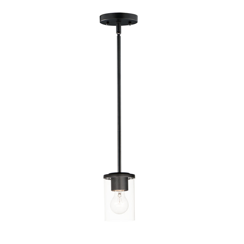 Maxim 90200CLBK Corona 1 Light Mini Pendant | Black