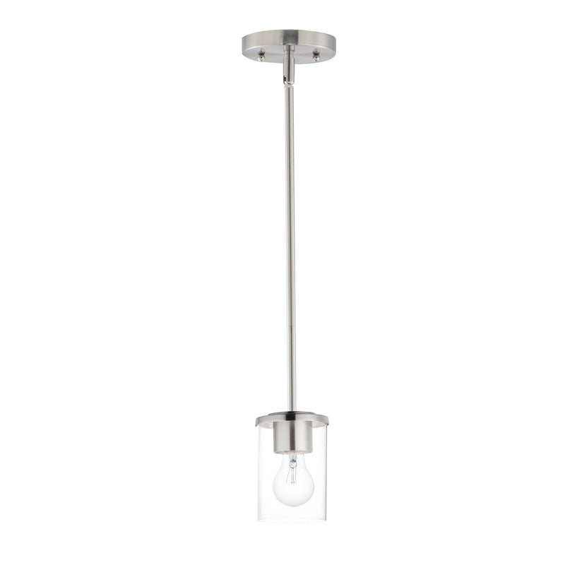 Maxim 90200CLSN Corona 1 Light Mini Pendant | Satin Nickel