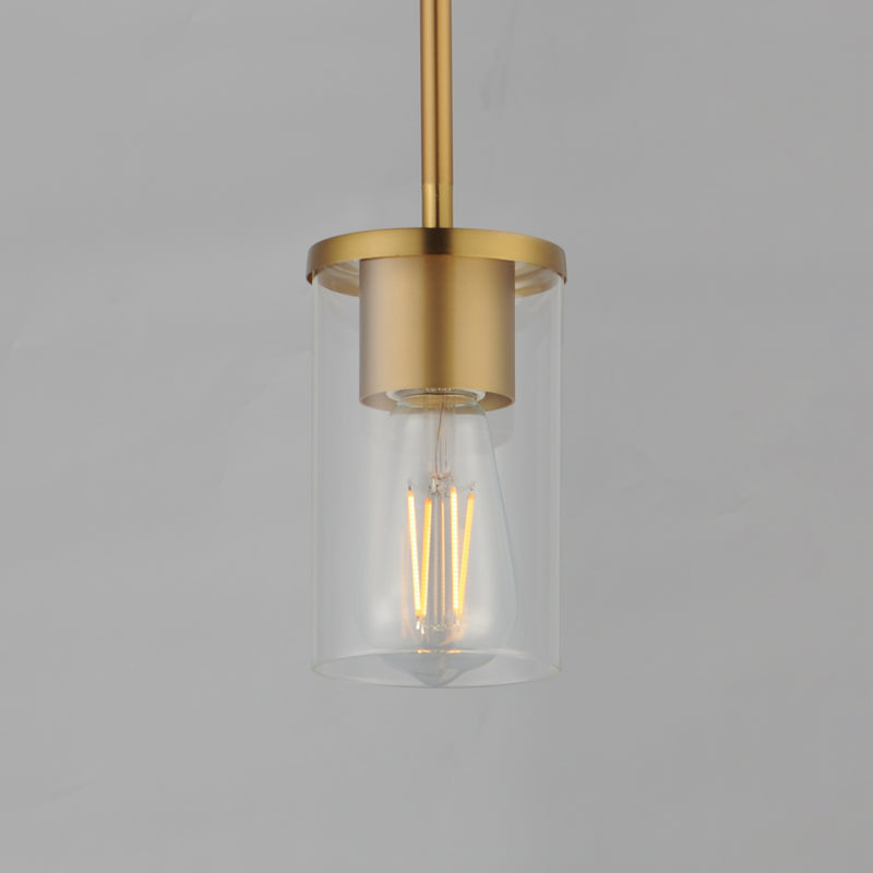 Maxim 90281CLSBR Lateral Mini Pendant | Satin Brass