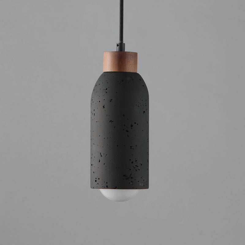 Maxim 90621LVBK Pompeii Single Pendant | Lava / Black