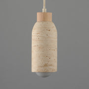 Maxim 90621TVOY Pompeii Single Pendant | Travertine / Oyster