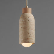 Maxim 90621TVOY Pompeii Single Pendant | Travertine / Oyster