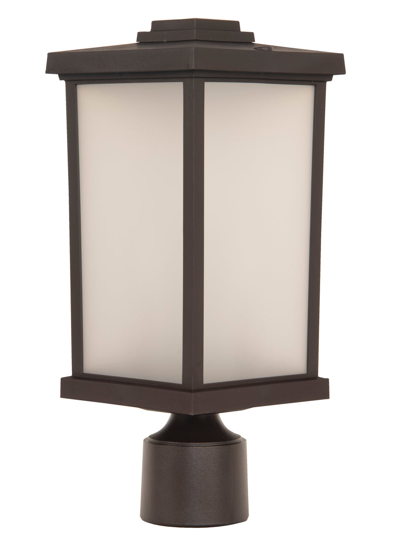 Craftmade ZA2415-BZ Resilience 1 Light Outdoor Post Mount -Bronze