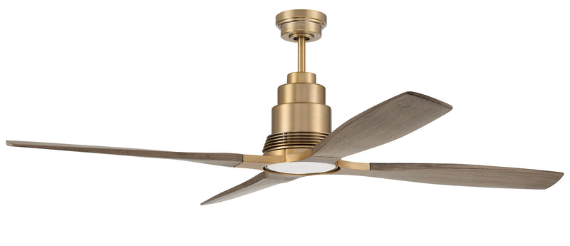Craftmade RIC60SB4 Ricasso LED Ceiling Fan -Satin Brass