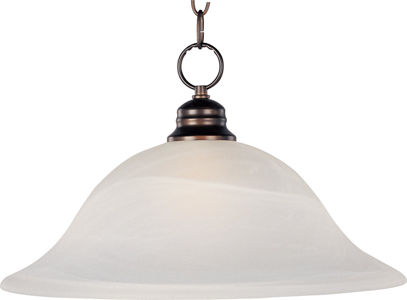 Maxim 91076MROI Essentials 1 Light Pendant | Oil Rubbed Bronze