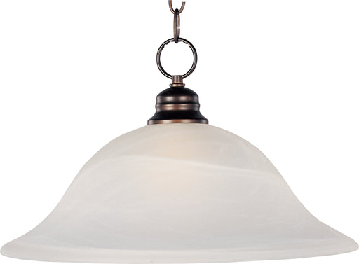 Maxim 91076MROI Essentials 1 Light Pendant | Oil Rubbed Bronze