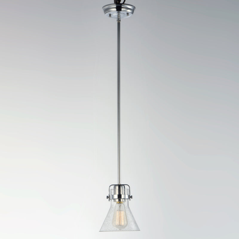 Maxim 91110CDPC Seafarer 1 Light Pendant | Polished Chrome