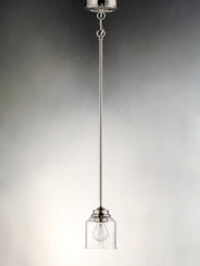 Maxim 91260CDSN Acadia 1 Light Pendant | Satin Nickel