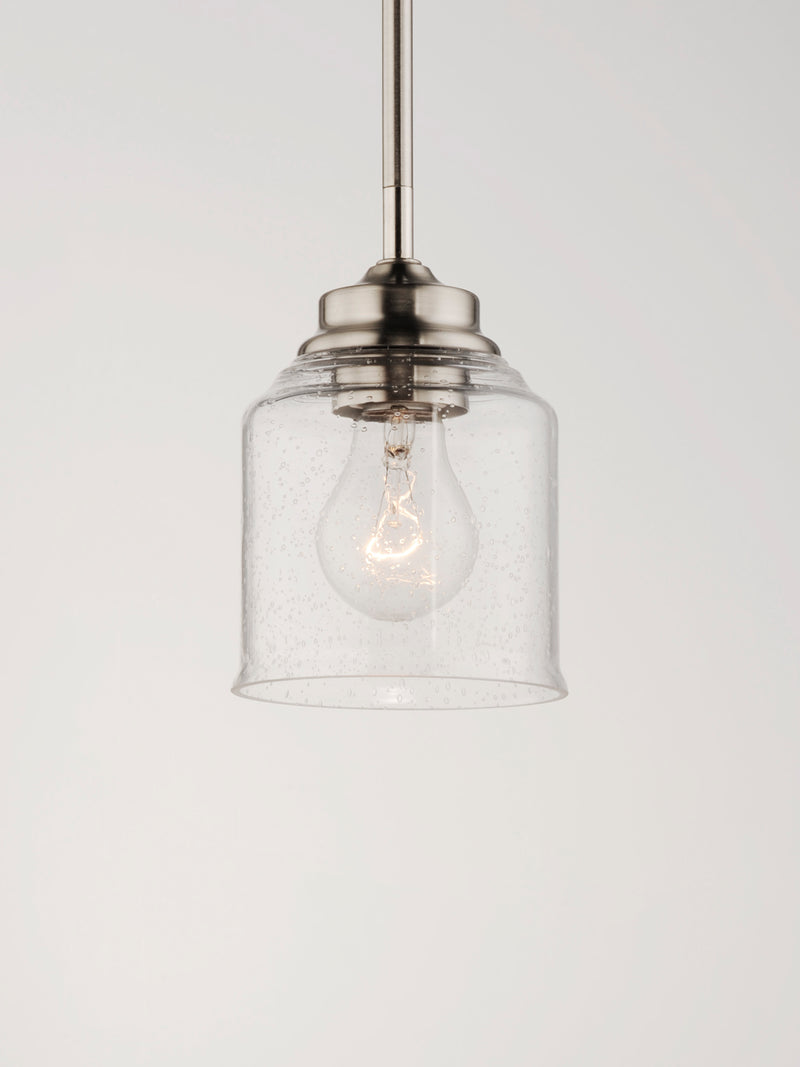 Maxim 91260CDSN Acadia 1 Light Pendant | Satin Nickel