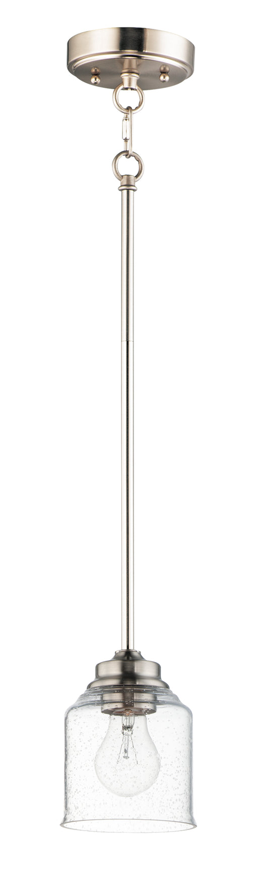 Maxim 91260CDSN Acadia 1 Light Pendant | Satin Nickel