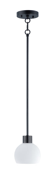 Maxim 91270SWBK Coraline 1 Light Mini Pendant | Black