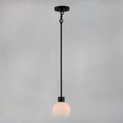Maxim 91270SWBK Coraline 1 Light Mini Pendant | Black