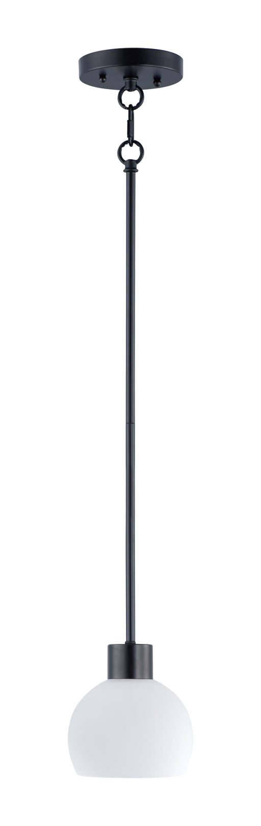 Maxim 91270SWBK Coraline 1 Light Mini Pendant | Black