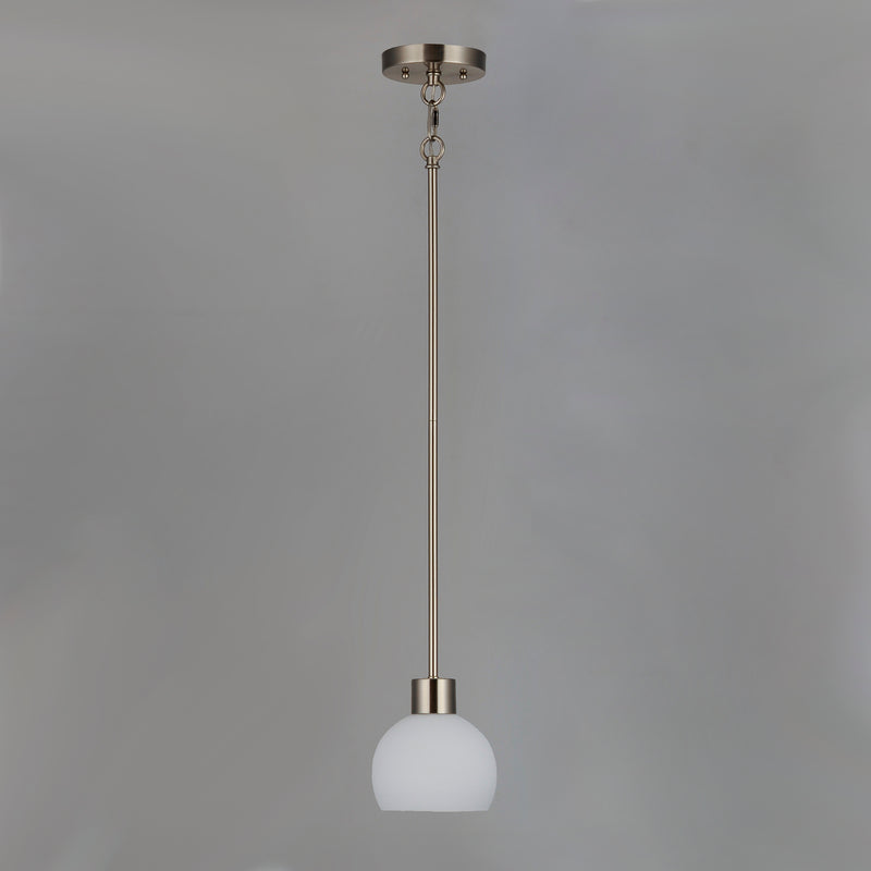 Maxim 91270SWSN Coraline 1 Light Mini Pendant | Satin Nickel