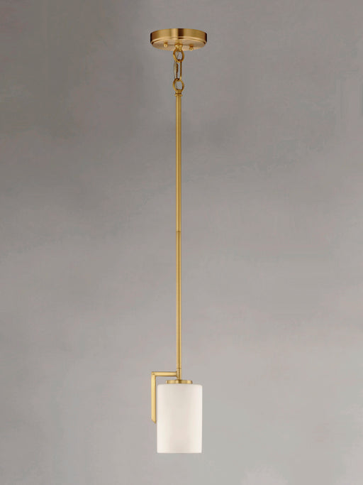 Maxim 91280SWSBR Dart 1 Light Pendant | Satin Brass
