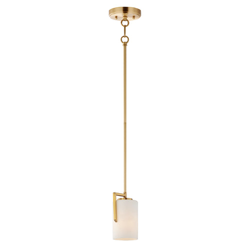 Maxim 91280SWSBR Dart 1 Light Pendant | Satin Brass