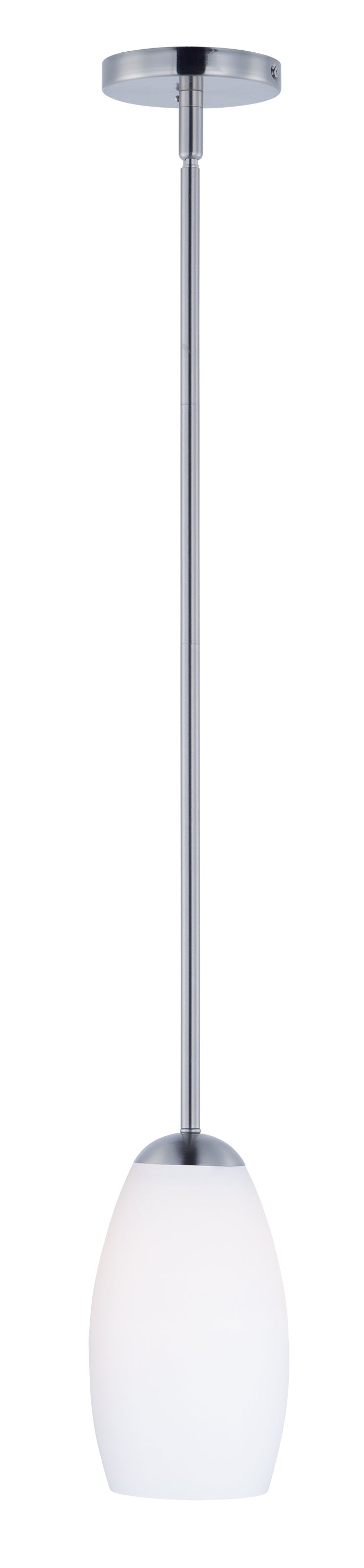 Maxim 91650SWSN Taylor 1 Light Mini Pendant | Satin Nickel