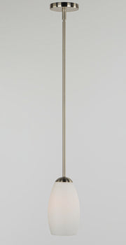 Maxim 91650SWSN Taylor 1 Light Mini Pendant | Satin Nickel
