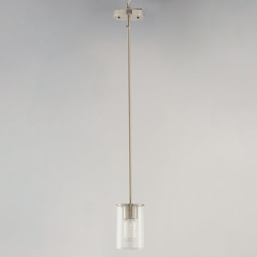 Maxim 91840CDSN Sleek 1 Light Mini Pendant | Satin Nickel