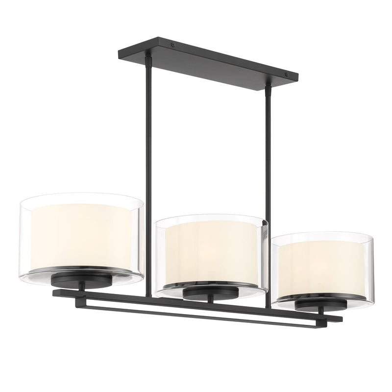 Minka Lavery Parsons Studio 3 Lights Island-Sand Coal