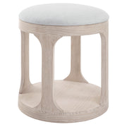 Uttermost Dennen Oak Ottoman - ALCOVE LIGHTING
