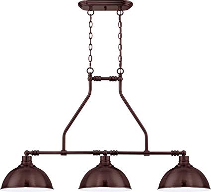 Craftmade 35973-ABZ Timarron 3 Light Island -Aged Bronze Brushed