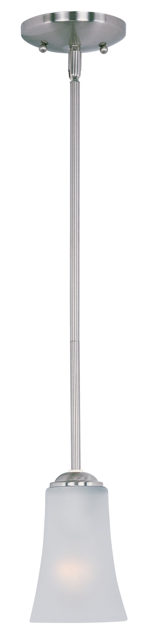 Maxim 92040FTSN Logan 1 Light Mini Pendant | Satin Nickel