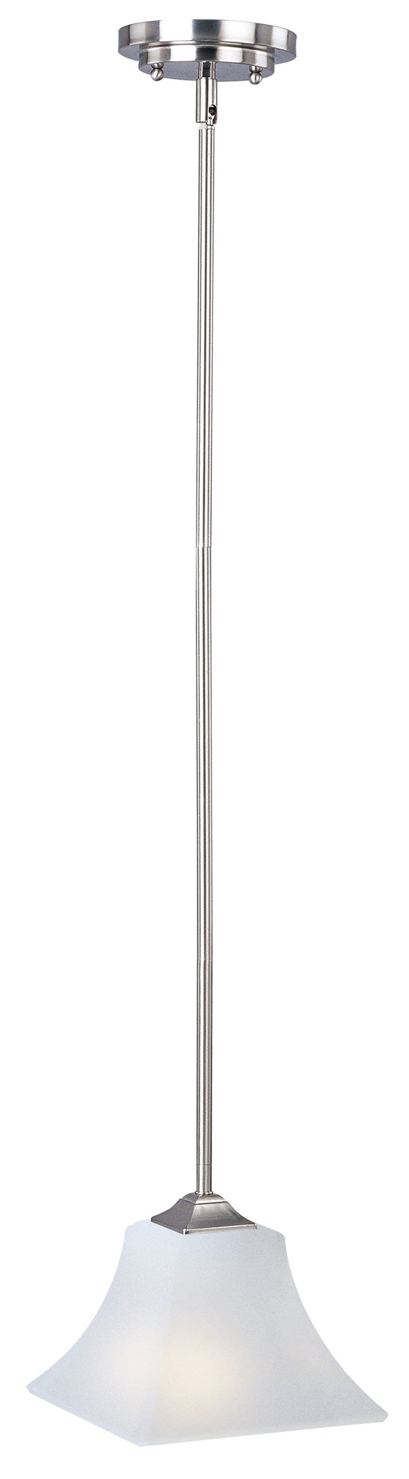 Maxim 92090FTSN Aurora 1 Light Mini Pendant | Satin Nickel