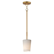 Maxim 92691WTNAB Durham 1 Light Pendant | Natural Aged Brass