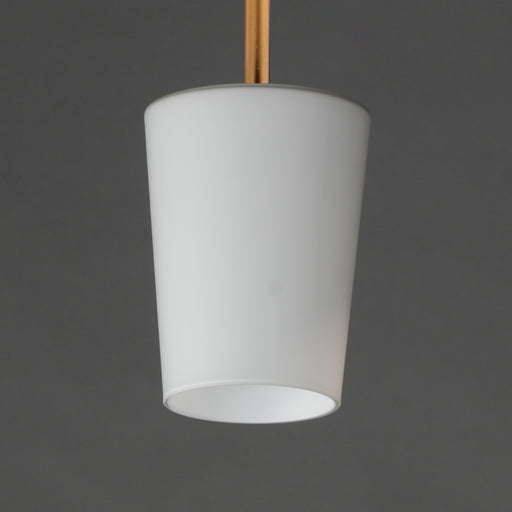 Maxim 92691WTNAB Durham 1 Light Pendant | Natural Aged Brass