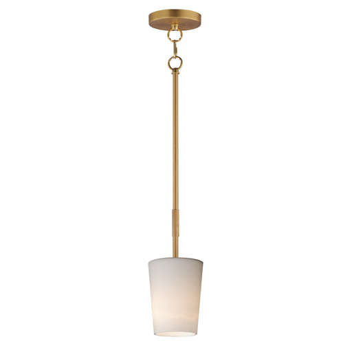 Maxim 92691WTNAB Durham 1 Light Pendant | Natural Aged Brass