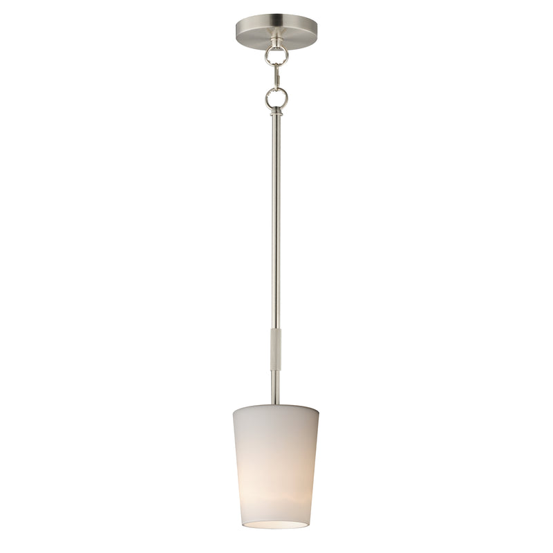 Maxim 92691WTSN Durham 1 Light Pendant | Satin Nickel
