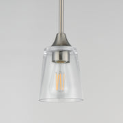 Maxim 92880CLSN Hudson Mini Pendant | Satin Nickel