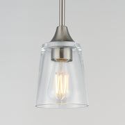 Maxim 92880CLSN Hudson Mini Pendant | Satin Nickel
