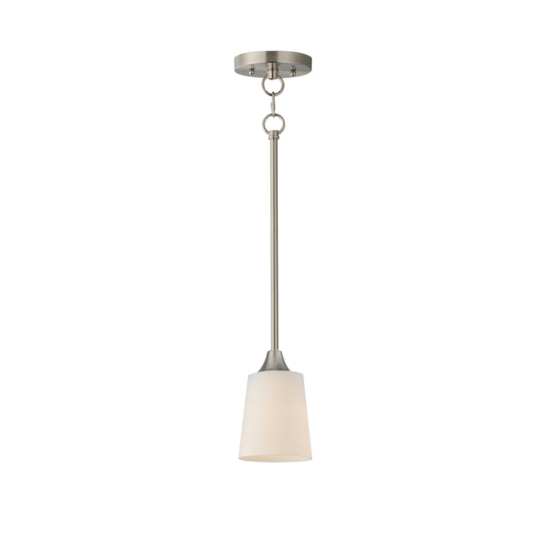 Maxim 92880SWSN Hudson Mini Pendant | Satin Nickel