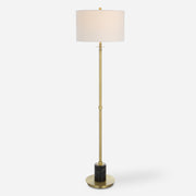 Uttermost Guard Brass Floor Lamp - ALCOVE LIGHTING