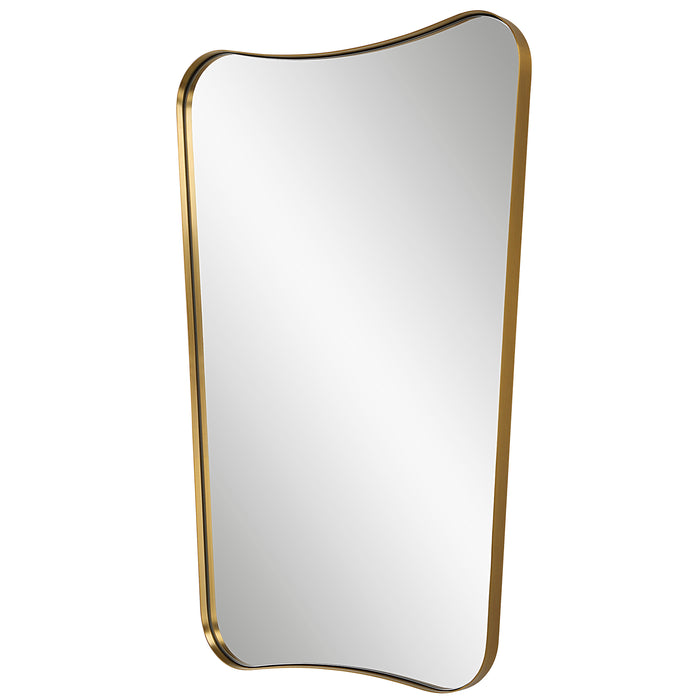 Uttermost Belvoir Brass Mirror