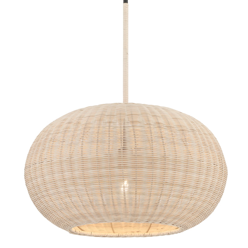 Minka Lavery Modjeska 1 Light Pendant-Coal