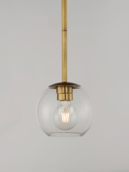 Maxim 98410CLNAB Branch 1 Light Mini Pendant | Natural Aged Brass